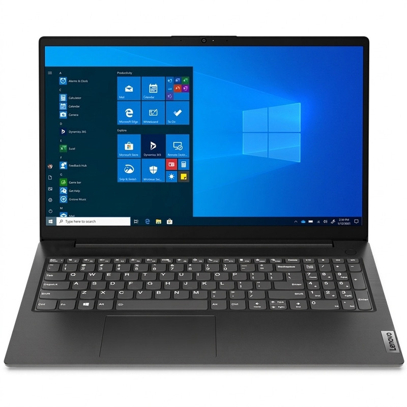 لپتاپ 15.6 اینچی لنوو مدل V15 G2 IJL با پردازنده Celeron N4500، رم 8 گیگابایت DDR4، حافظه SSD با ظرفیت 256 گیگابایت، صفحهنمایش Full HD مات و وبکم HD با درپوش لنز