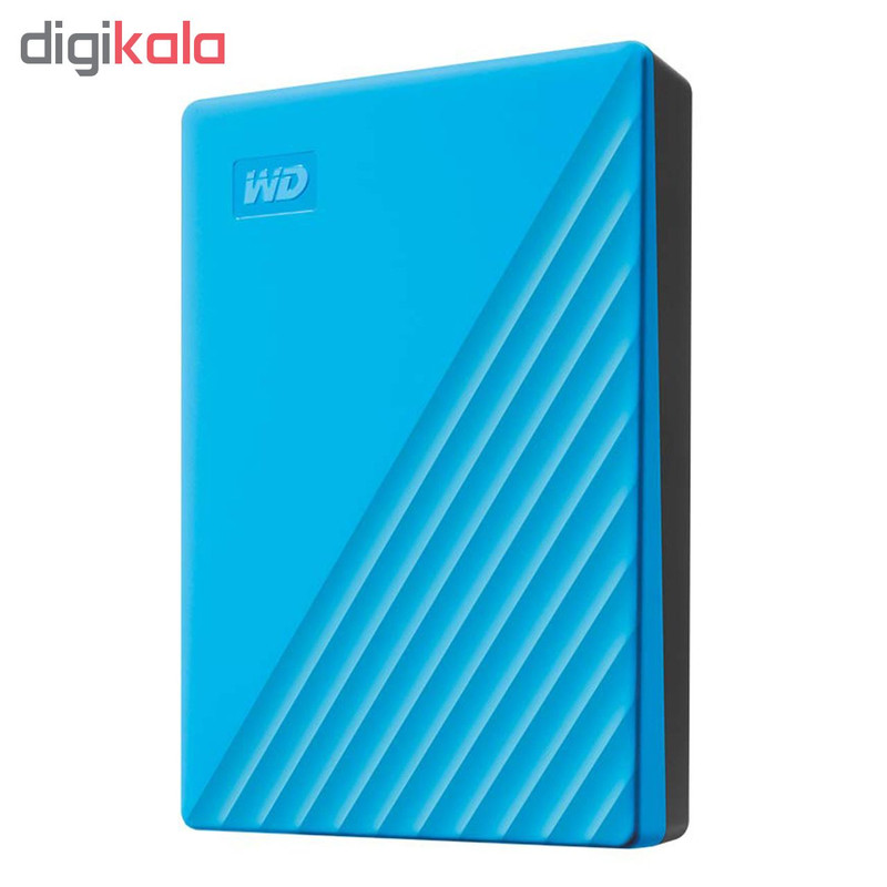 هارد اکسترنال وسترن دیجیتال مدل My Passport ظرفیت 2 ترابایت با استاندارد ارتباطی USB 3.1 Gen1